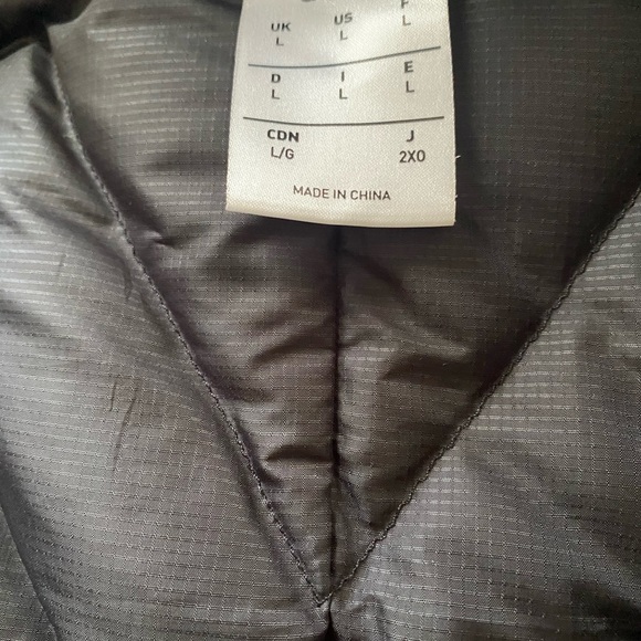 Adidas Mens Large Bomber Jacket. BLK. - Picture 3 of 3